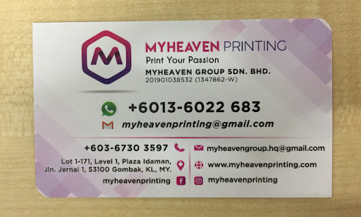 MYHEAVEN PRINTING