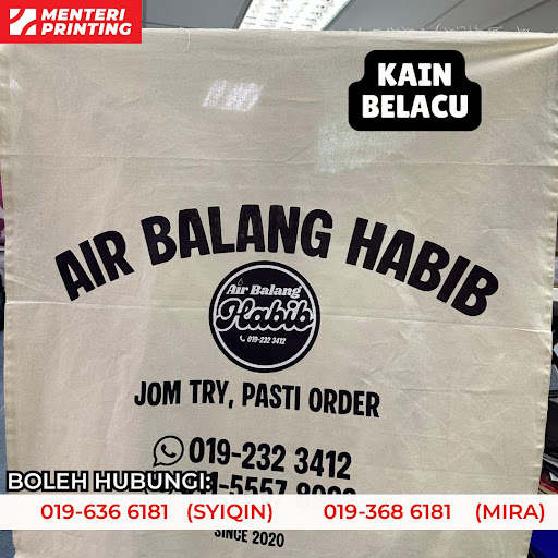 Menteri Printing - Sticker Label Produk Murah Online