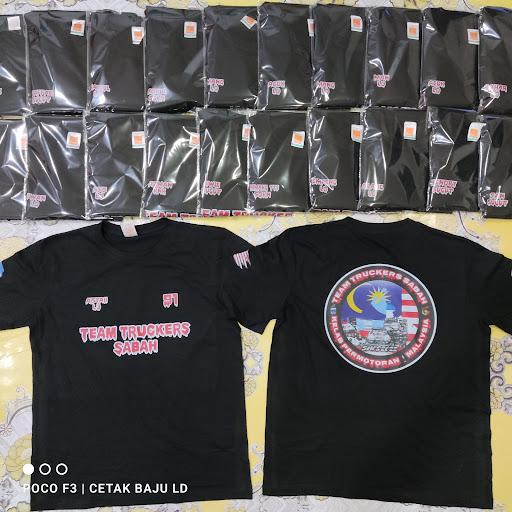 Cetak baju murah Lahad datu