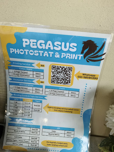 Kedai Fotostat & Print Murah Delivery Pegasus Melaka