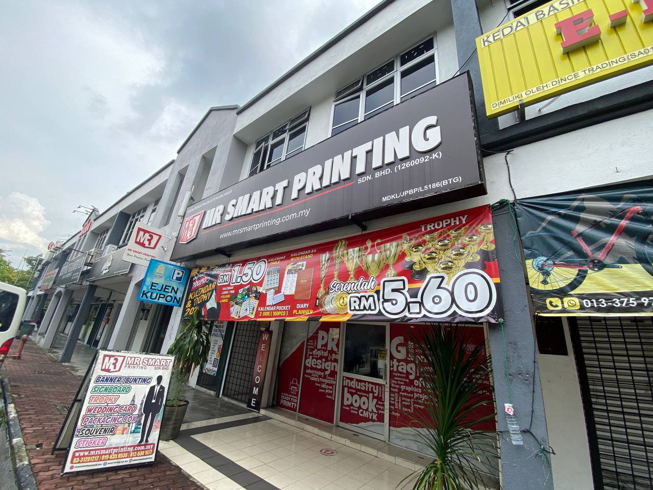 Mr Smart Printing Banting Baru – Percetakan Digital Berkualiti Tinggi, Logo, Banner & Kad Perniagaan