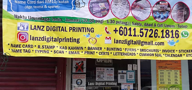Lanz Digital Printing – Perkhidmatan Cetak Digital Berkualiti Tinggi, Harga Berpatutan, Hasil Cepat