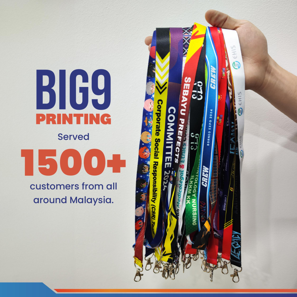 BIG 9 PRINTING – Cetak Digital Berkualiti, Logo, Bahan Promosi