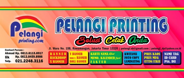 Cetak Pelangi Vibrant – Reka Bentuk Warna-warni untuk Kemeja, Poster & Dekorasi