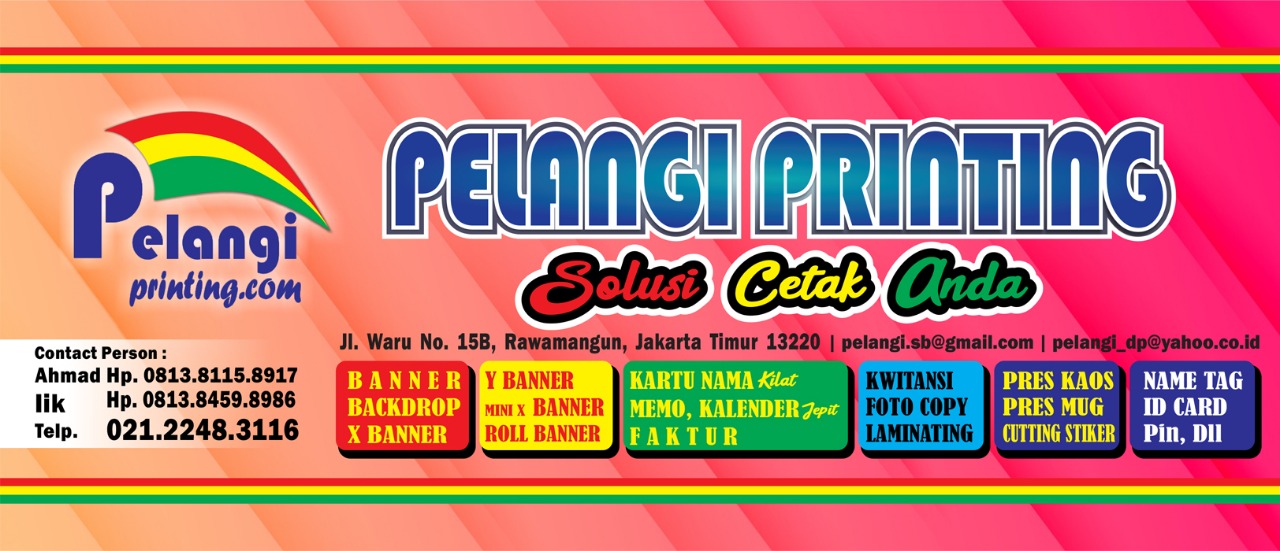 Cetak Pelangi Vibrant – Reka Bentuk Warna-warni untuk Kemeja, Poster & Dekorasi