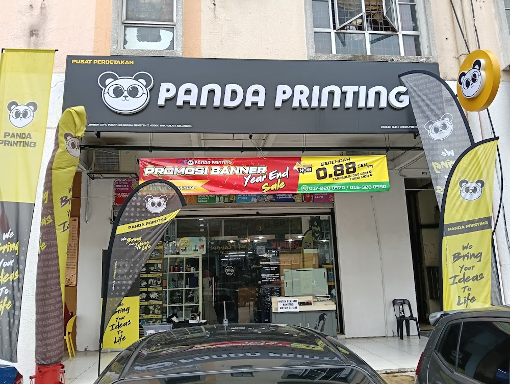 Panda Printing Shah Alam - Cetakan Digital Berkualiti & Reka Bentuk Kreatif