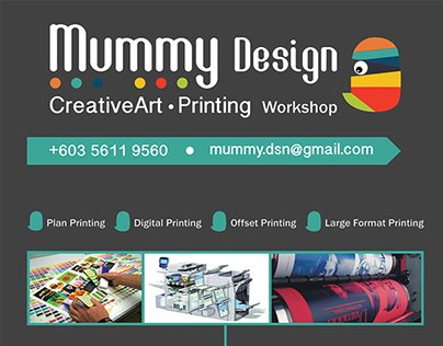 MummyDesign – Cetak CreativeArt: Reka Bentuk Unik & Kualiti Tinggi