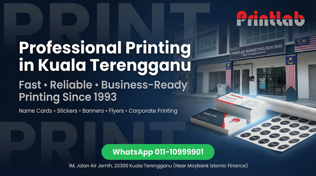 V-Lab: Kedai Cetak Profesional di Kuala Terengganu – Perkhidmatan Cetak Berkualiti