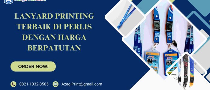 Lanyard Berkualitas Tinggi di Kuala Perlis – Percetakan Terbaik dengan Desain Kustom