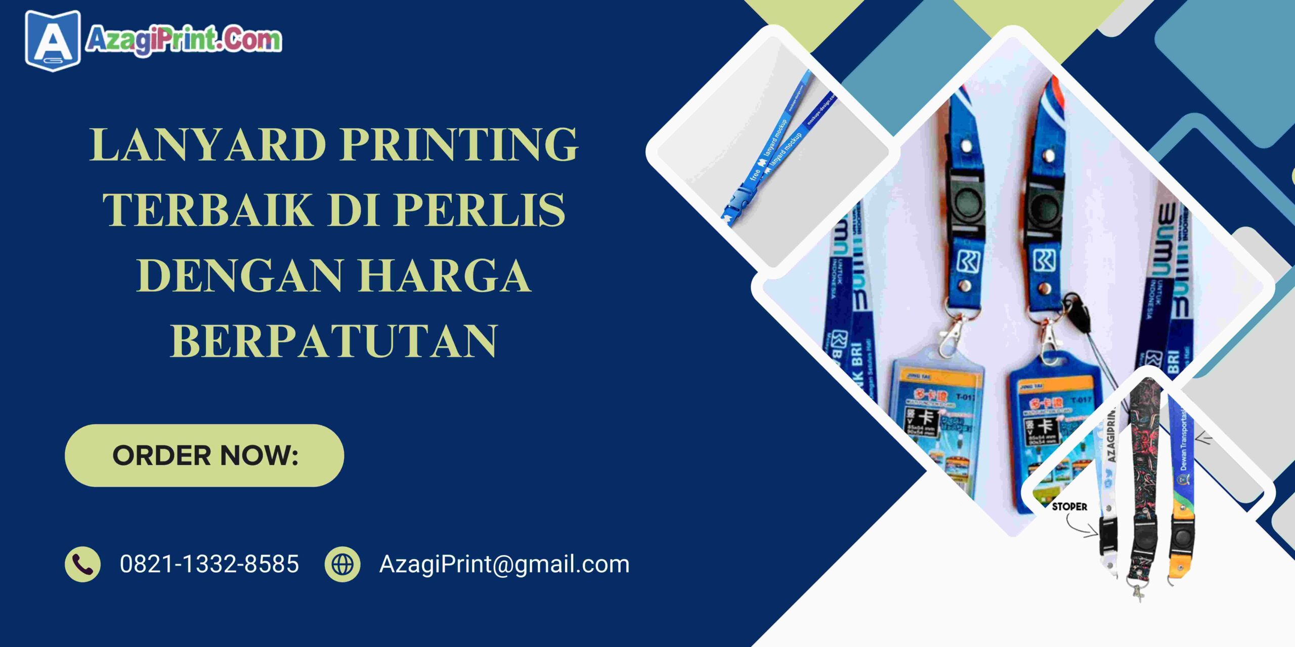 Lanyard Berkualitas Tinggi di Kuala Perlis – Percetakan Terbaik dengan Desain Kustom