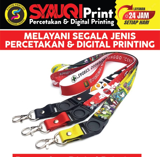 Lanyard Berkualiti Tinggi di Sibu – Percetakan Terbaik dengan Reka Bentuk Kreatif