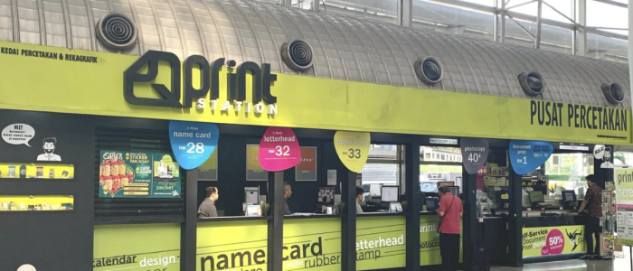 Q Print Station di KL Sentral – Cetak Dokumen Cepat & Berkualiti di Stesen Utama