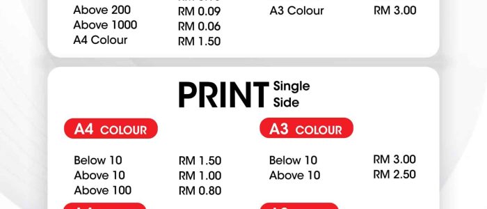 Cetak Fotostat Murah Berkualiti Tinggi - Harga Terbaik & Servis Cepat