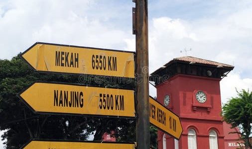 Gambar Papan Tanda Ikonik di Melaka – Keindahan Warisan & Seni Bandar