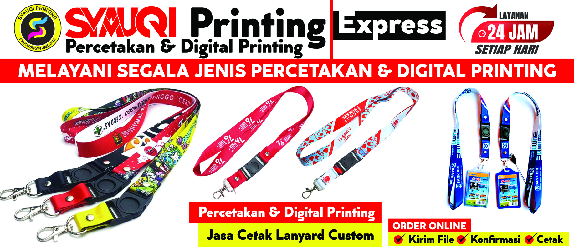 Cetak Lanyard Berkualiti di Gurun – Harga Terbaik, Rekabentuk Unik & Penghantaran Pantas